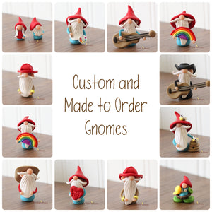 Custom Gnomes, Made to Order Gnomes, FAQ and ordering