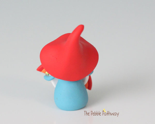 Rainbow Gnome - A lucky miniature garden gnome full of love - Marstan